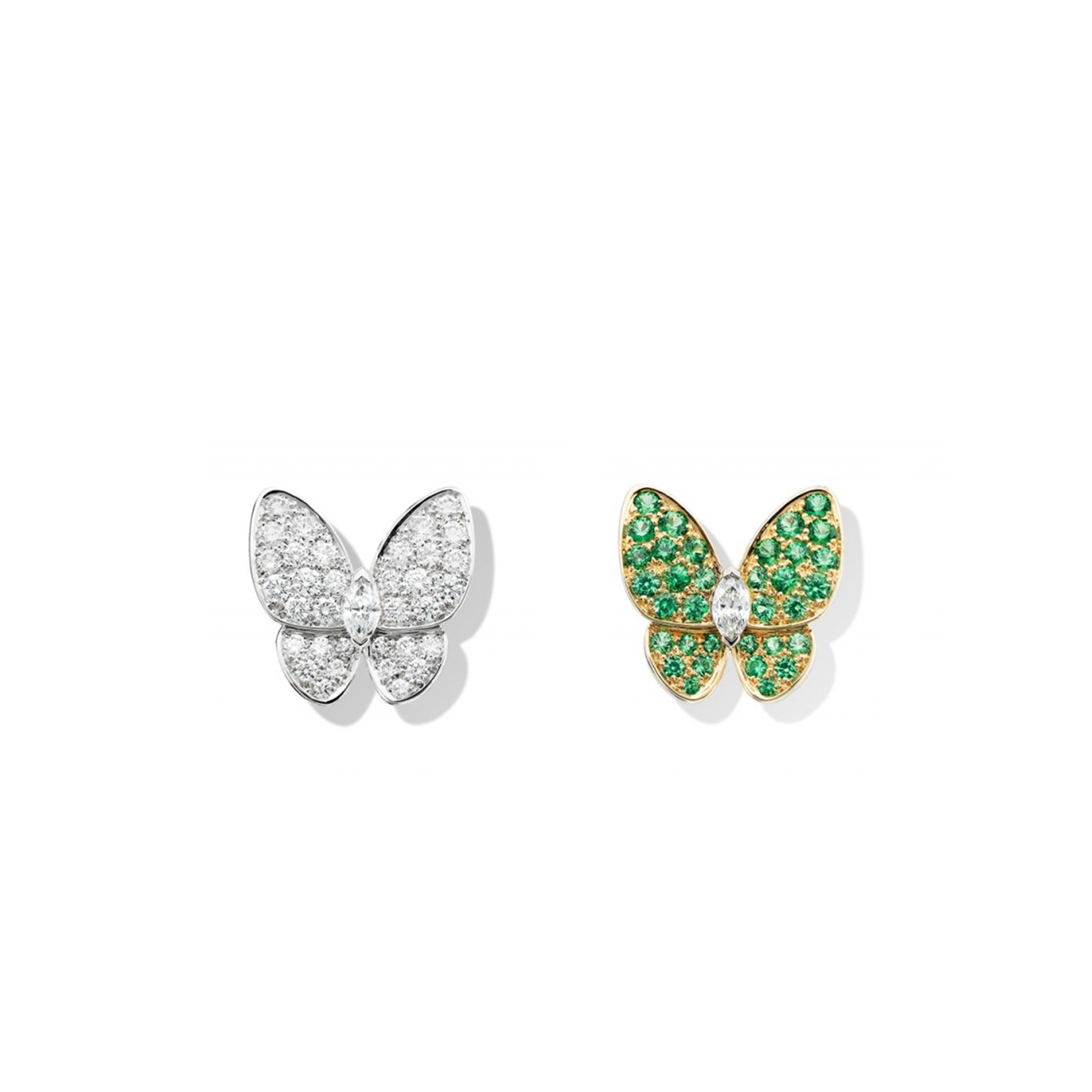 V*N CL*F arpels two butterfly earrings vcaro6w600